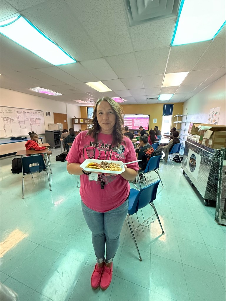 Students celebrating Hispanic Heritage Month