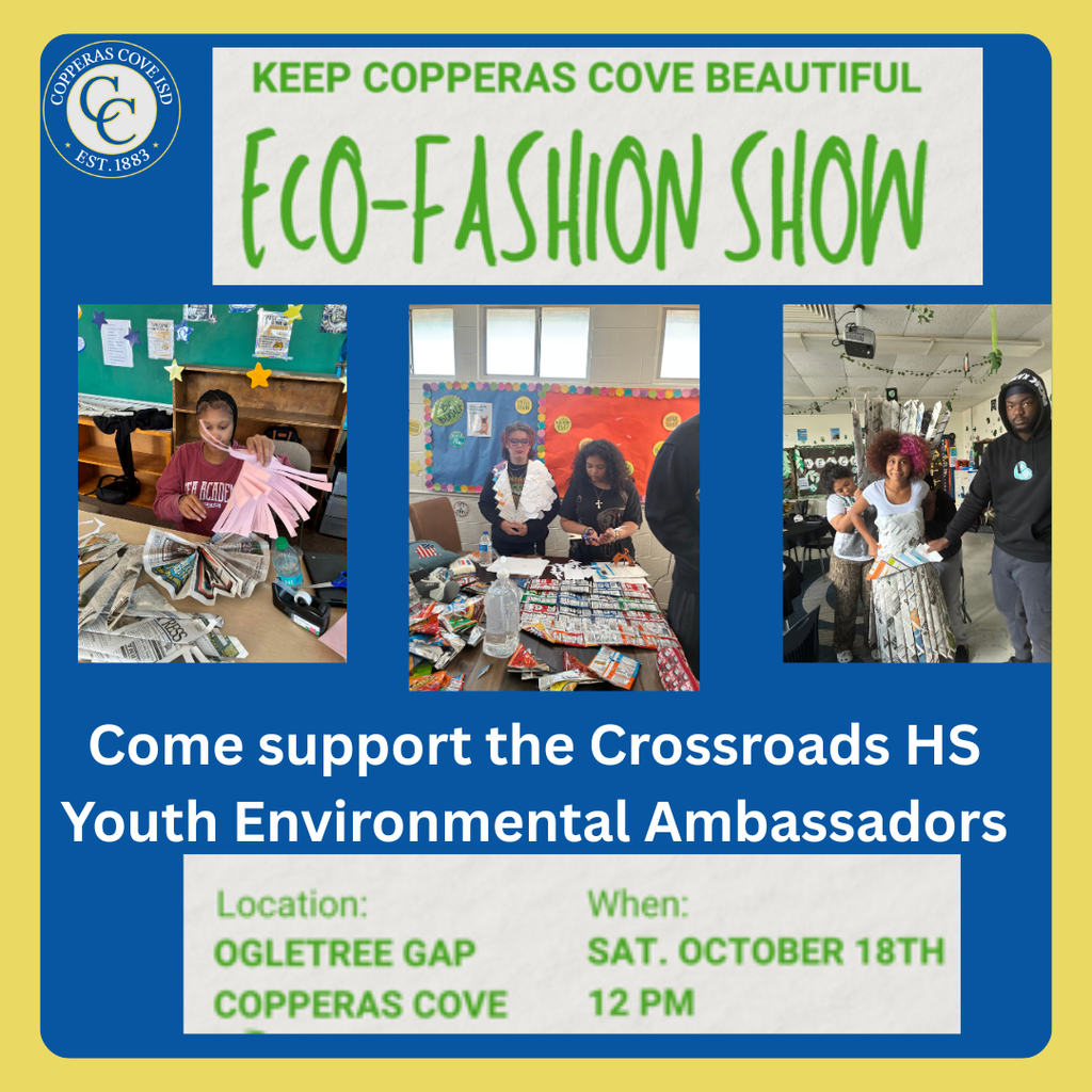 Poste with pictures and ccisd logo