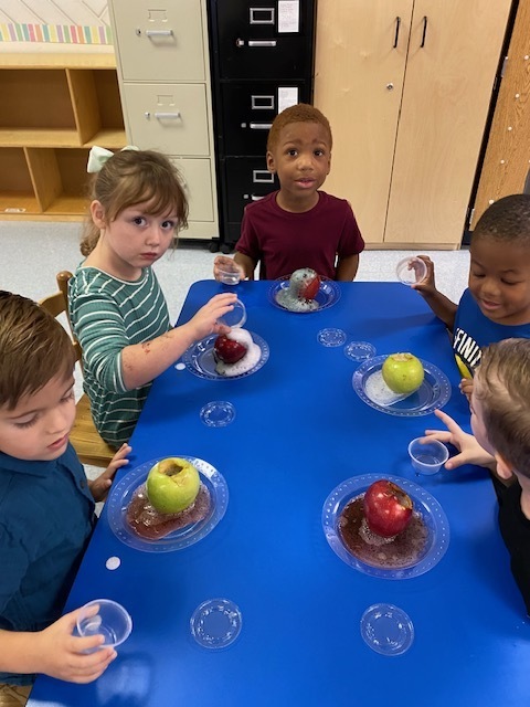 Apple Volcanco Science Project