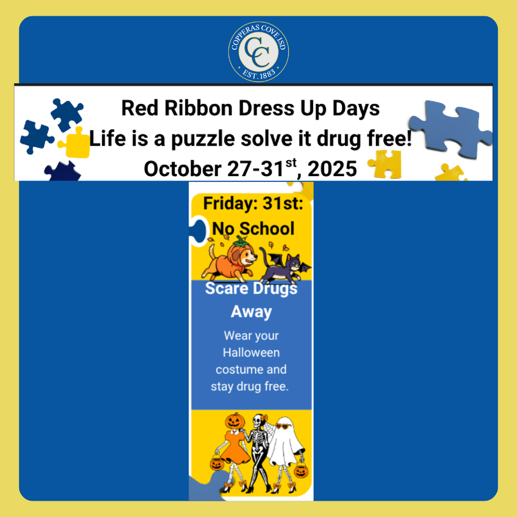 Poster with CCISD logo