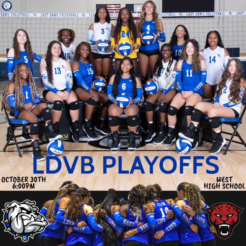 ldvb playoffs october 30th 6pm west high school