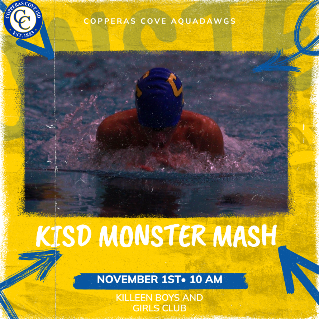 copperas covde aquadawgs kisd monster mash nov 1st 10am  killeen boys and girls 