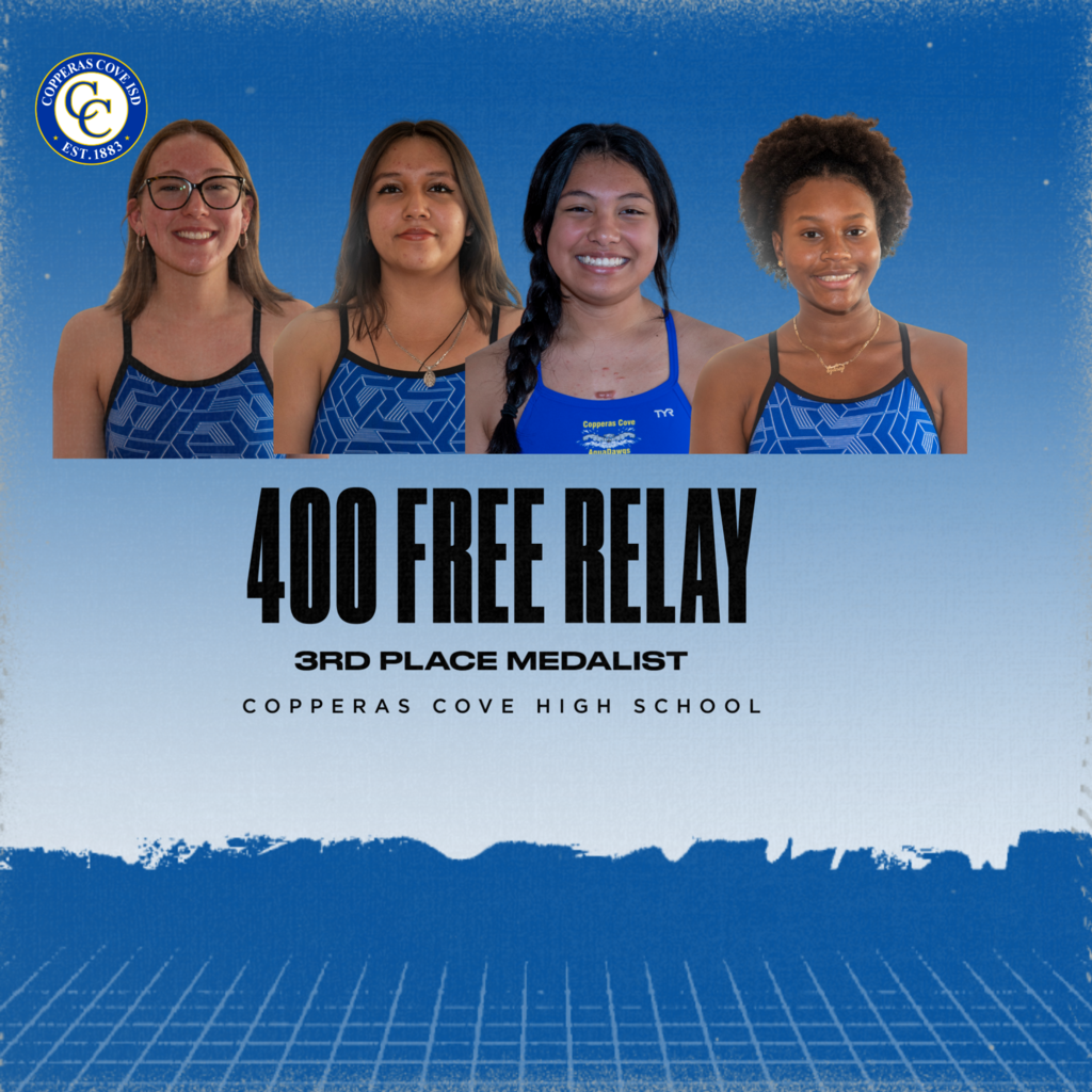400 free relay 2rd place