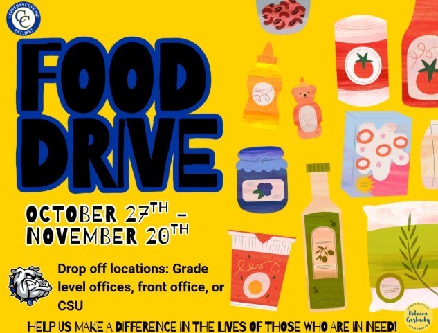 Graphic design with food clipart. Text in post body.