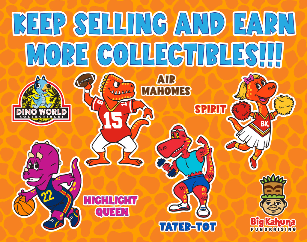 Big Kahuna Dino-World flyer details in caption