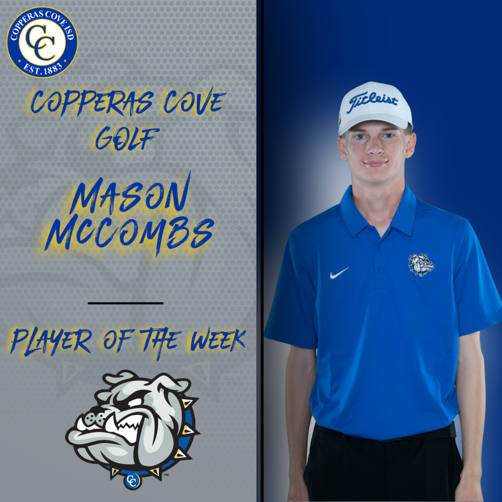 copperas cove golf mason mccombs players of the week