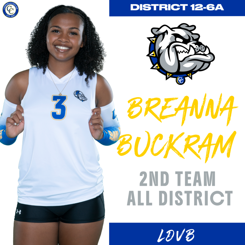2nd team all district bre buckram