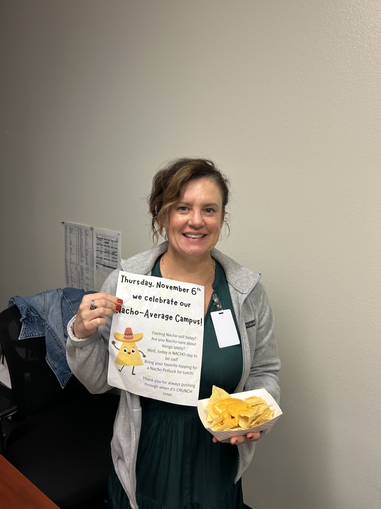 Nacho Day at CCJHS- details in the post