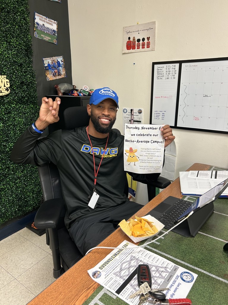 Nacho Day at CCJHS- details in the post