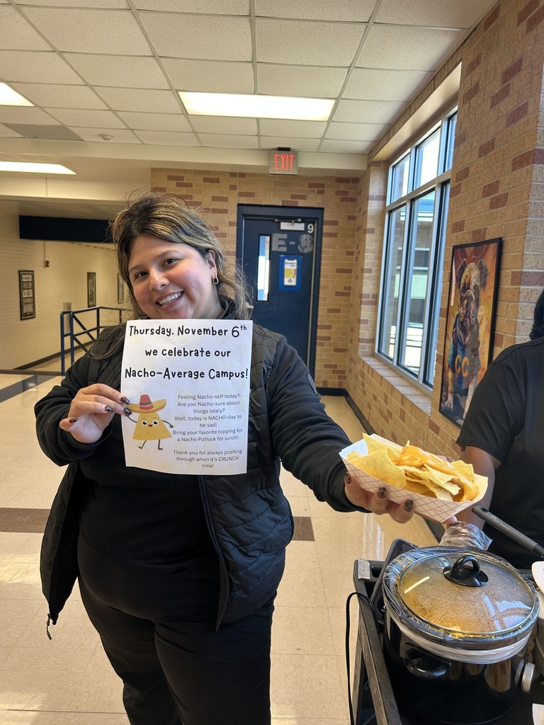 Nacho Day at CCJHS- details in the post