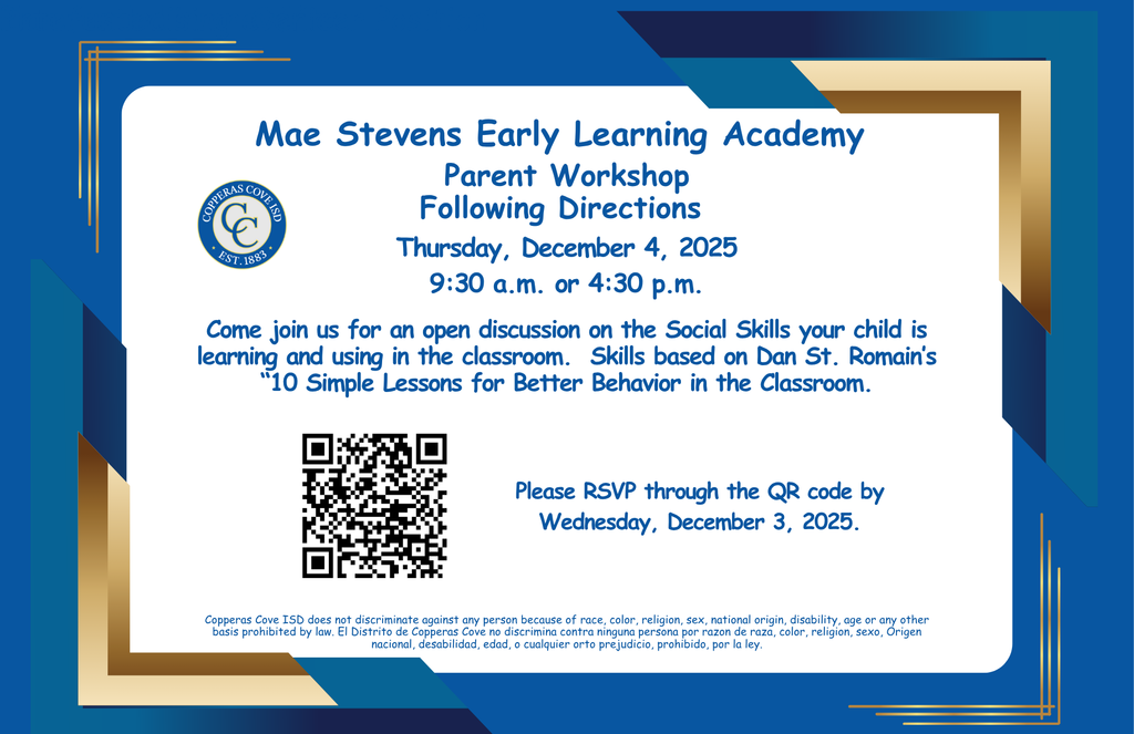 Parent Workshop Following Directions 