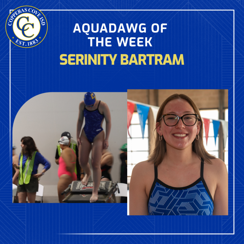 swimmers of the week serenity bartram