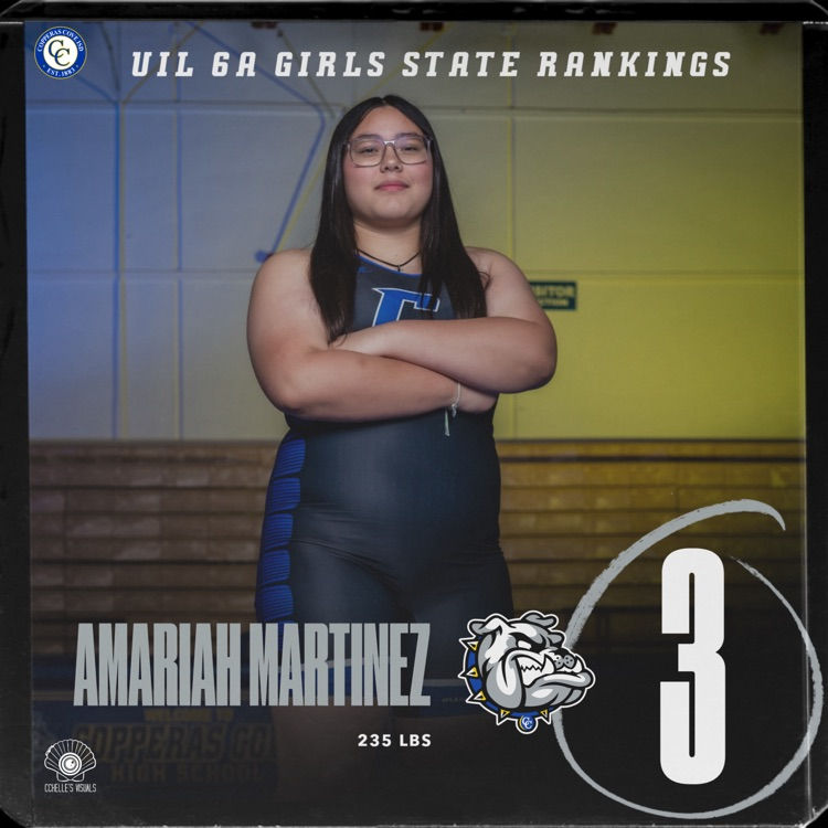 Amariah Martinez ranked 3