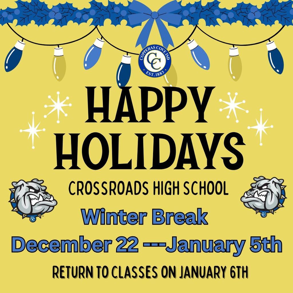 Poster with ccisd logo