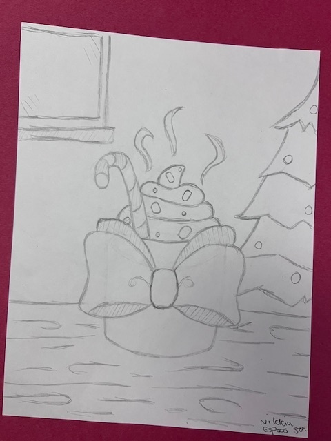 CCJHS Holiday artwork- details in the post