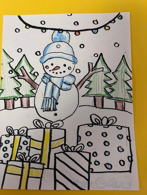 CCJHS Holiday artwork- details in the post
