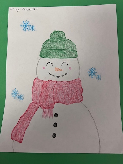 CCJHS Holiday artwork- details in the post