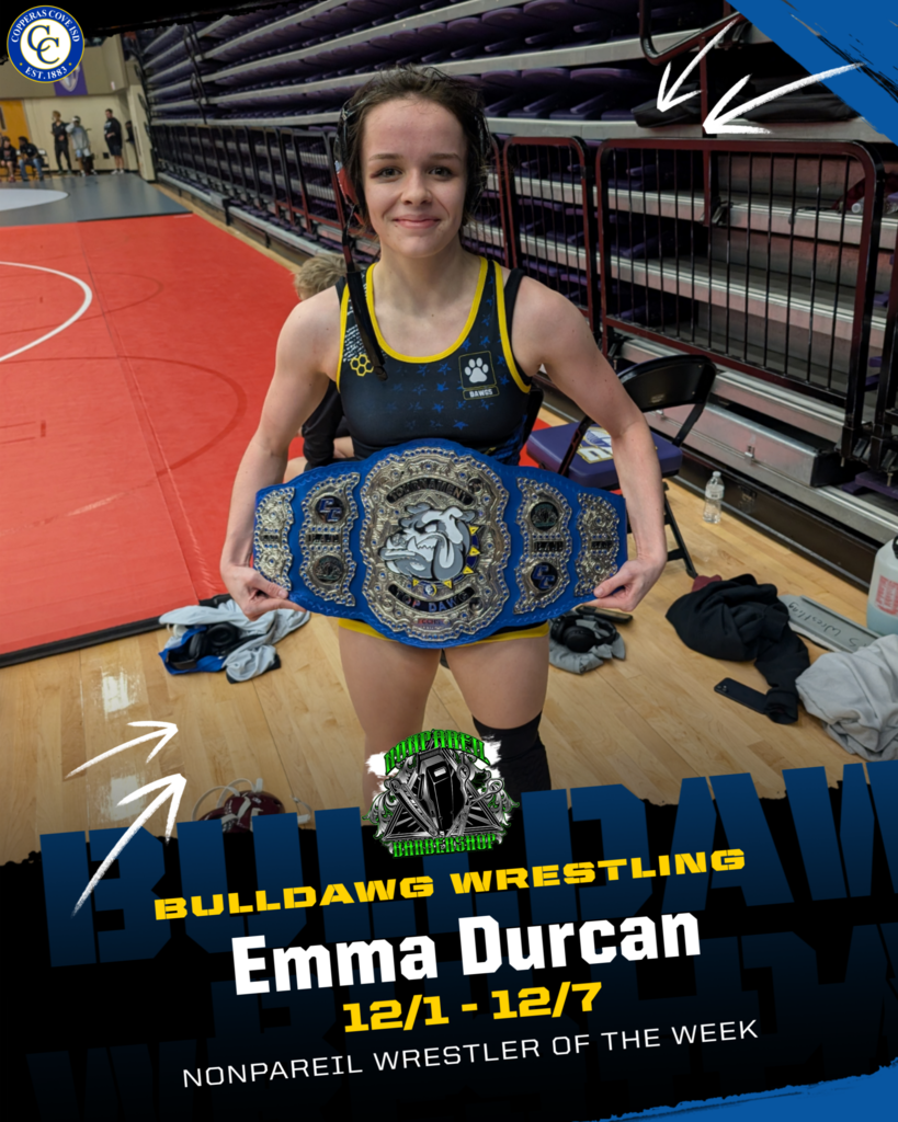 wrester of the week emma durcan
