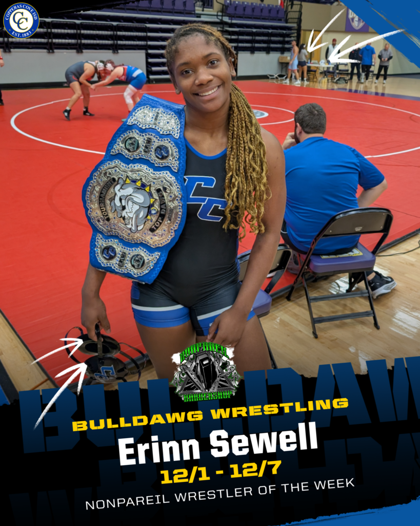 wrester of the week erinn sewell