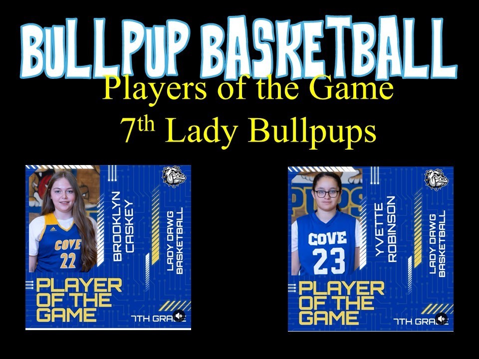 Lady Bullpups_ Players of the Game- details in the post