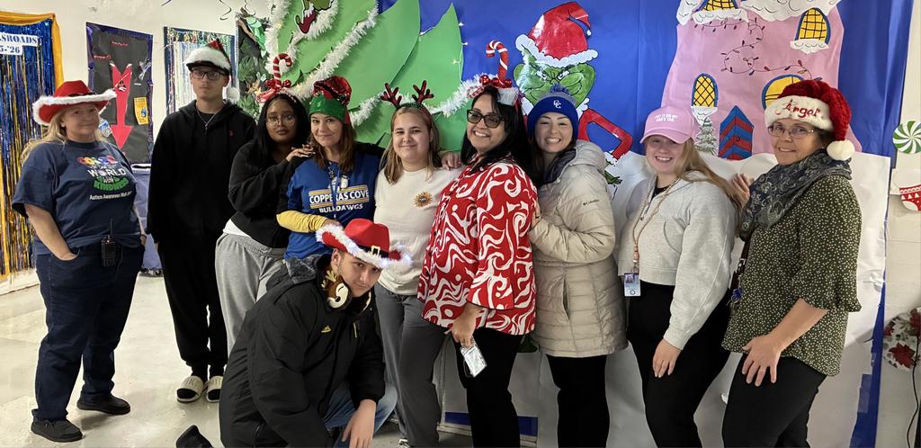 Holiday Hat Day Pictures.