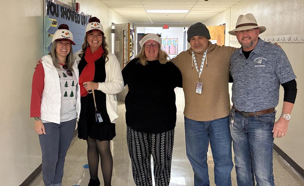 Holiday Hat Day Pictures.