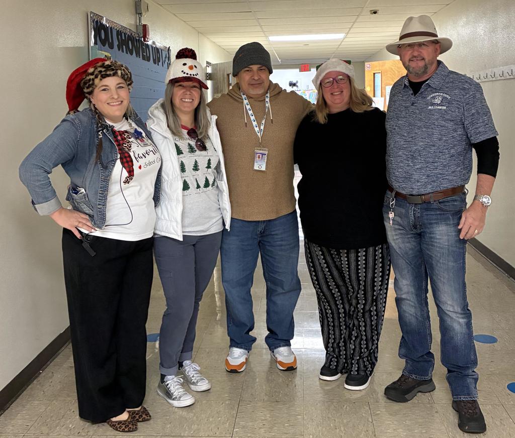 Holiday Hat Day Pictures.