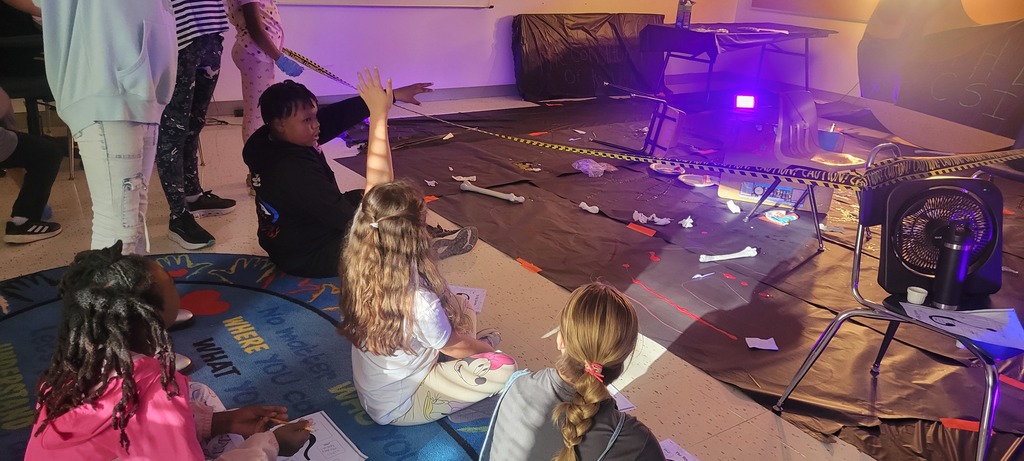 Students raise hands to answer questions