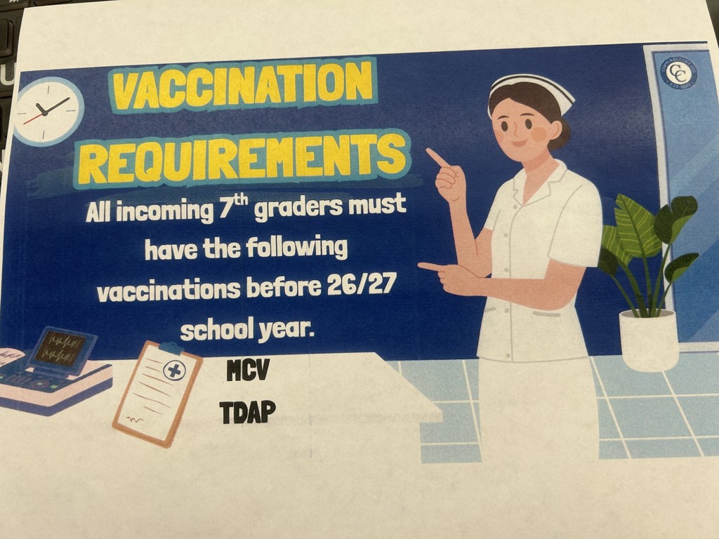 vaccination flyer- details in post