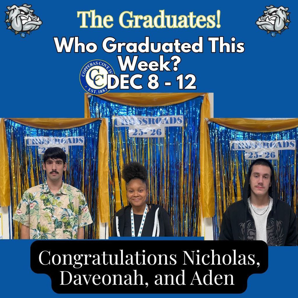 Graduates poster with logo