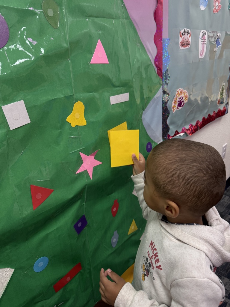 Mrs. Anderson's class matching shapes