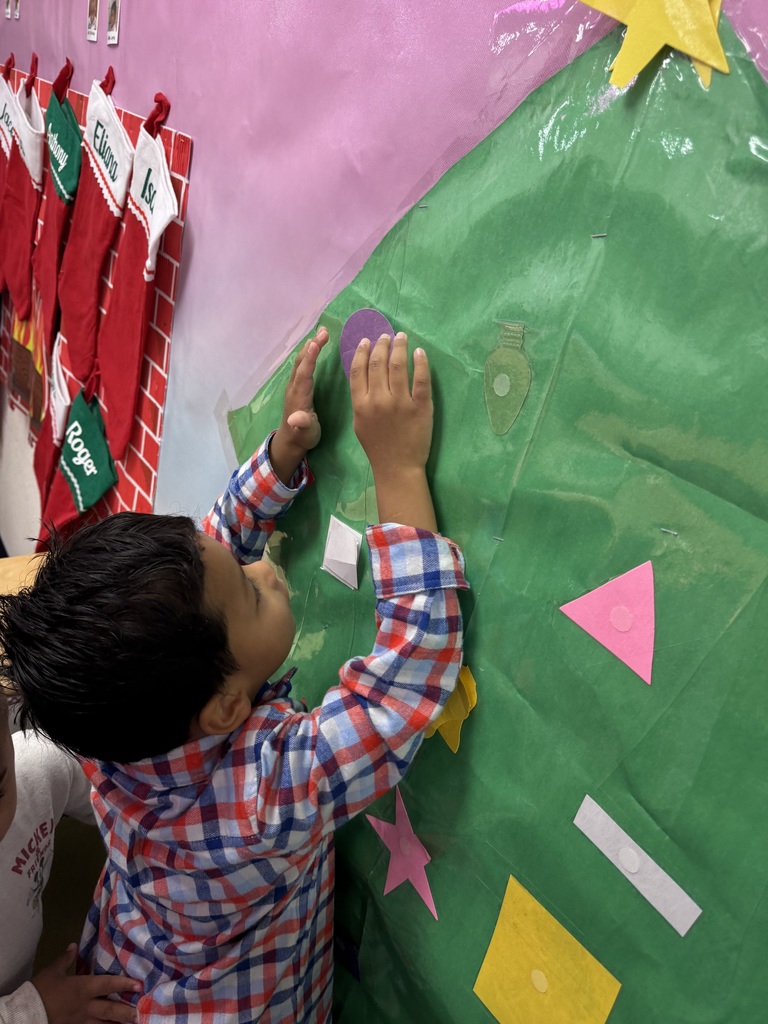 Mrs. Anderson's class matching shapes