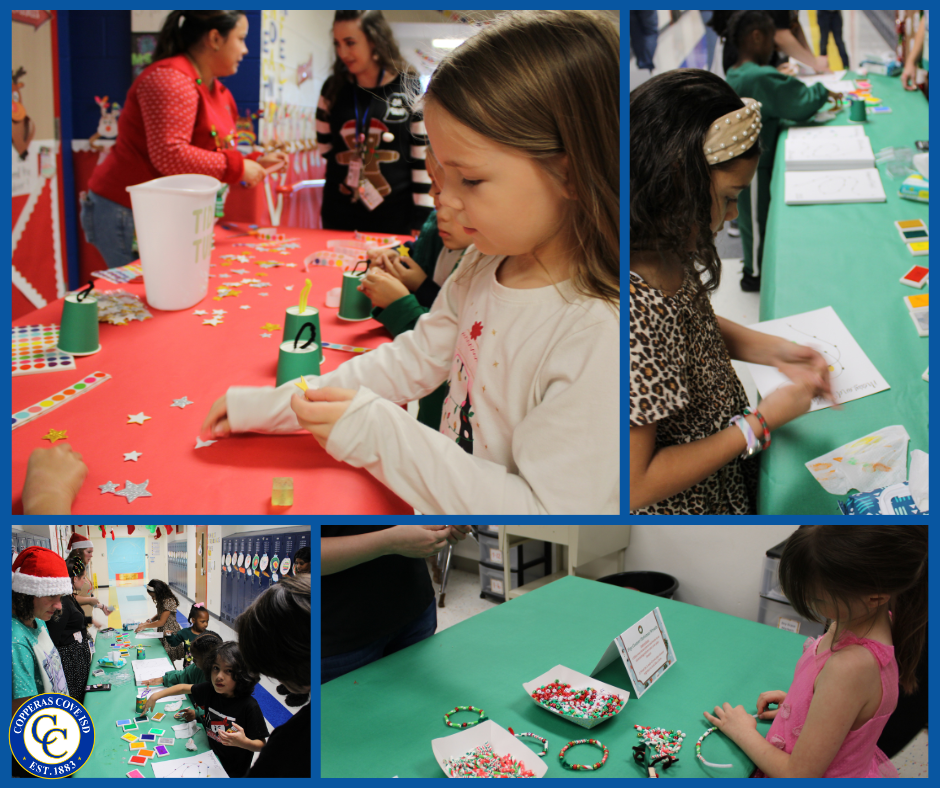 santa night flyer with CCISD logo details in caption