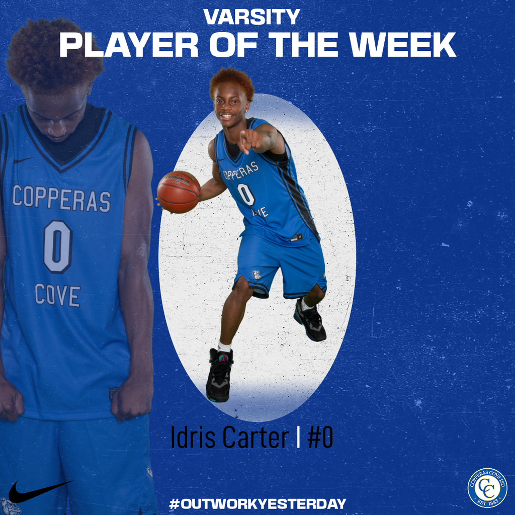 varstiy player of the week idris carter #0