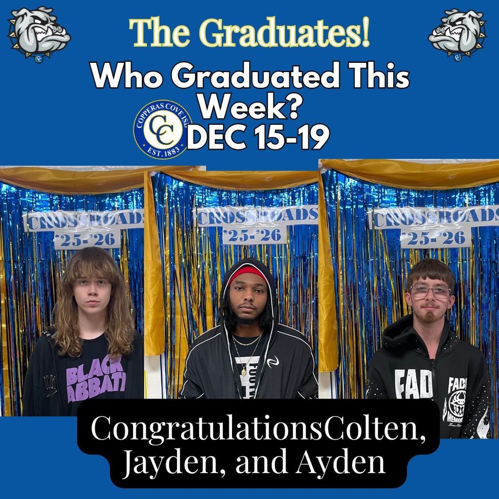 Graduates poster with logo