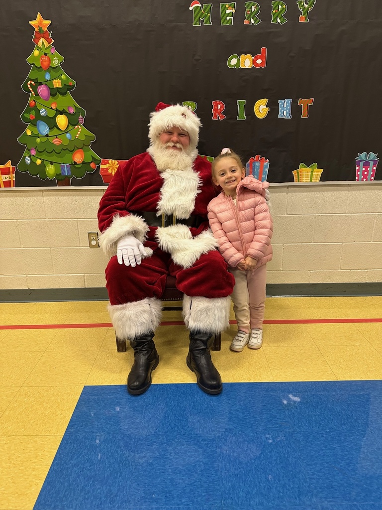 Visiting Santa Claus and Mrs. Santa Claus