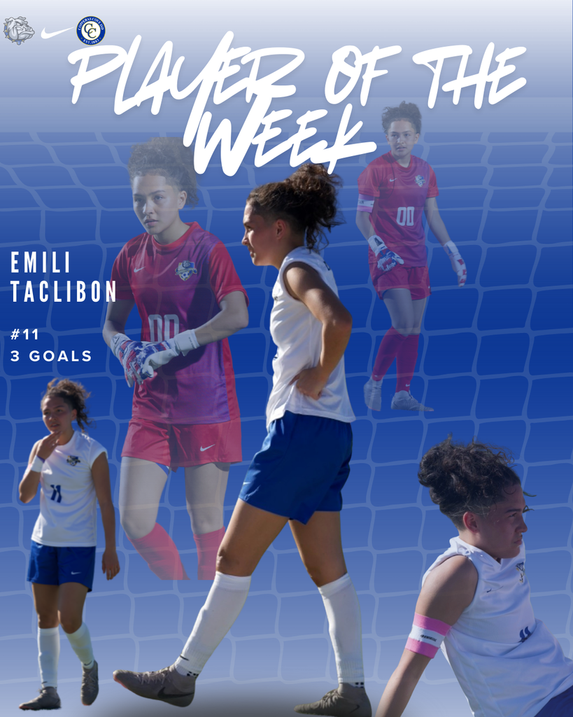 lady dawg soccer player of the week emili taclibon