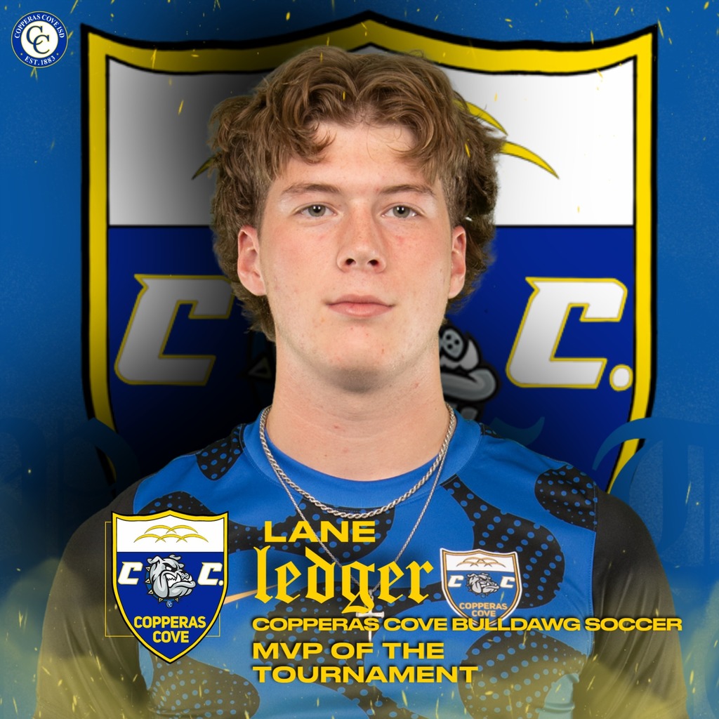 Lane ledger copperas cove bulldawg socer mvp of the tournament