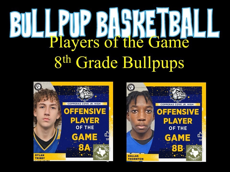 Basketball Players of the week- details in the post