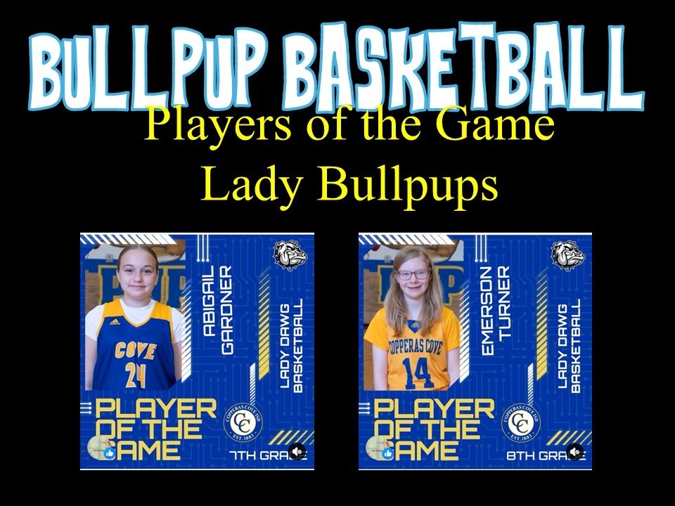Basketball Players of the week- details in the post