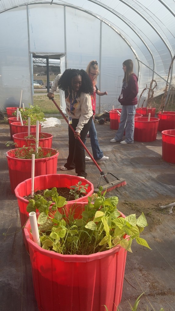 Greenhouse work with Farm to Table- details in the post