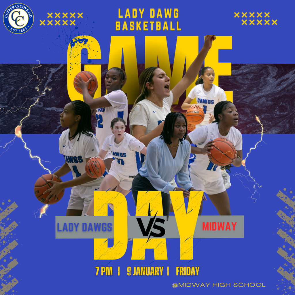 gameday vs midway jan 9 friday 7pm