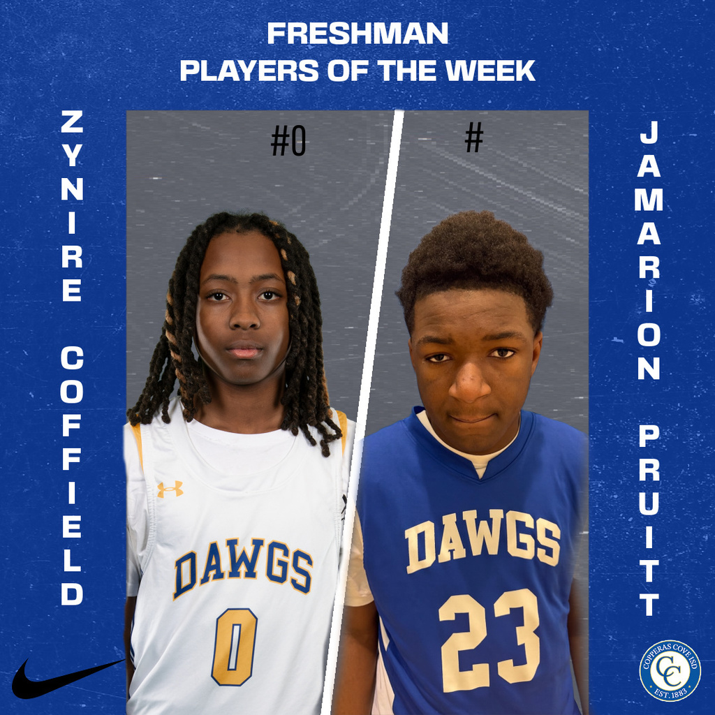 freshman players of the week coffield and pruitt