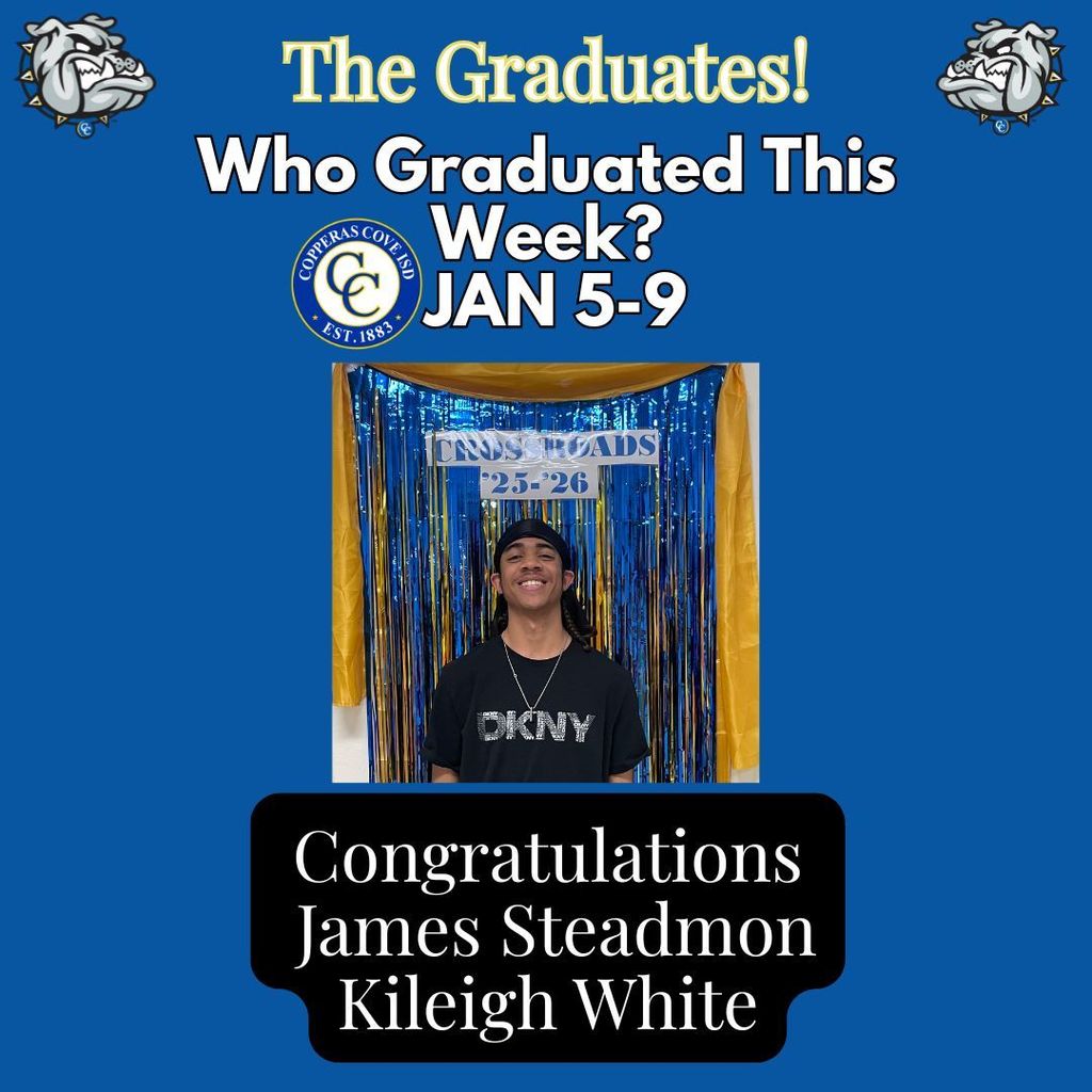 Graduate poster with logo