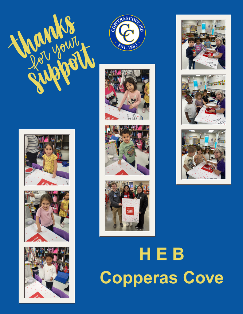 Thank you to our local HEB