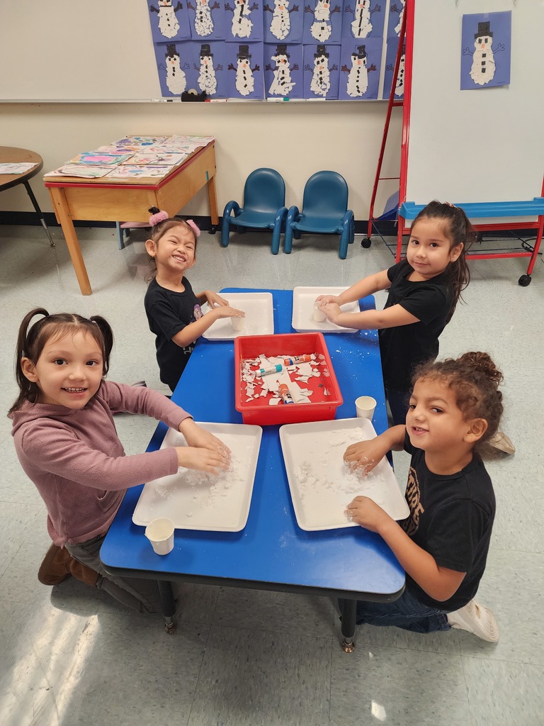 Making a mosaic snowman