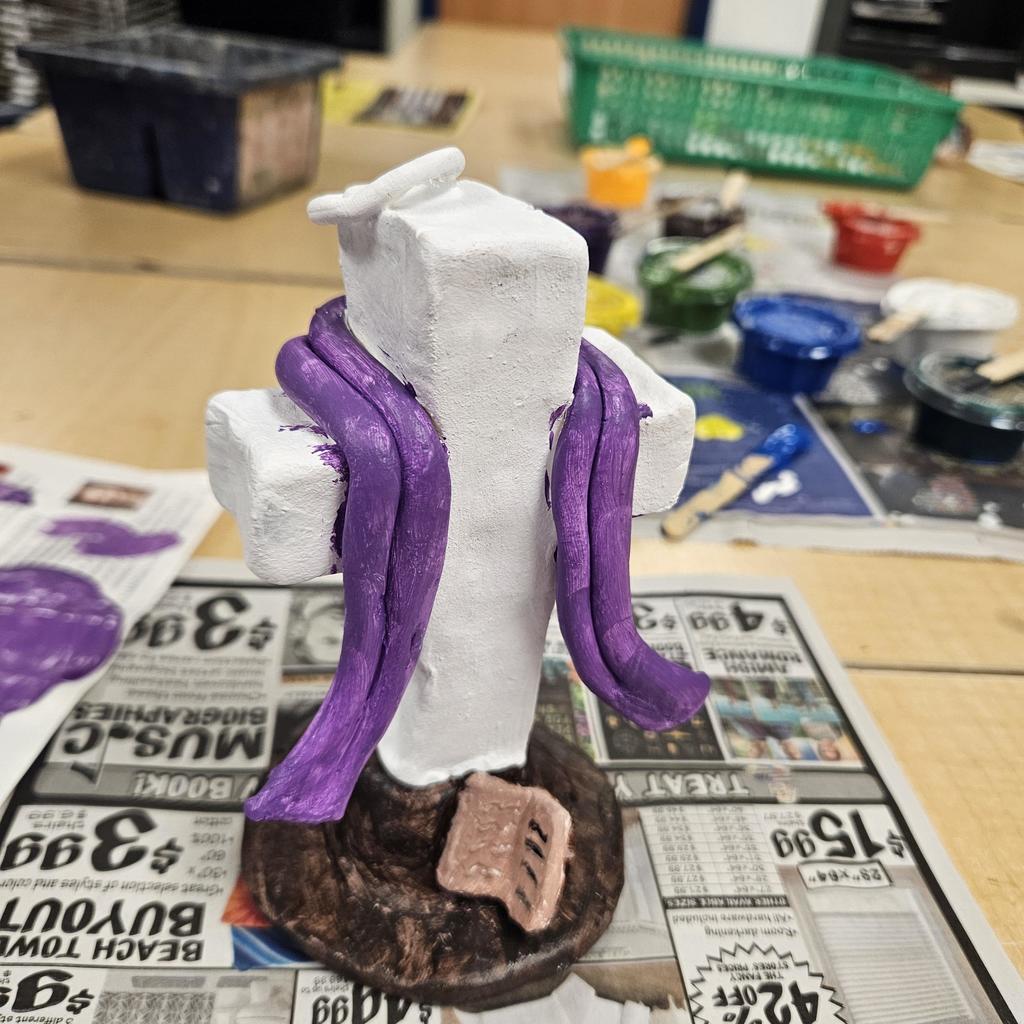 A picture of student-created artwork.