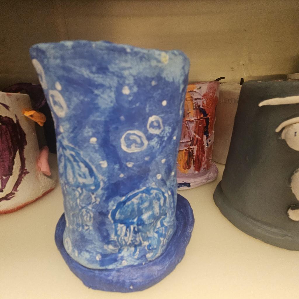 A picture of student-created artwork.