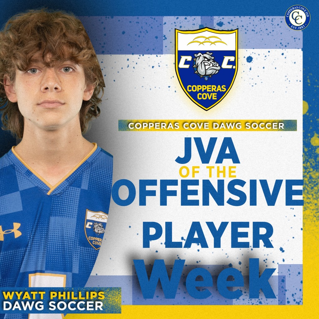 jv offensive player of the week wyatt phillips