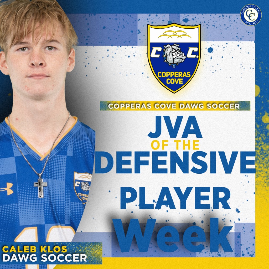 jva defensive player of the week caleb klos